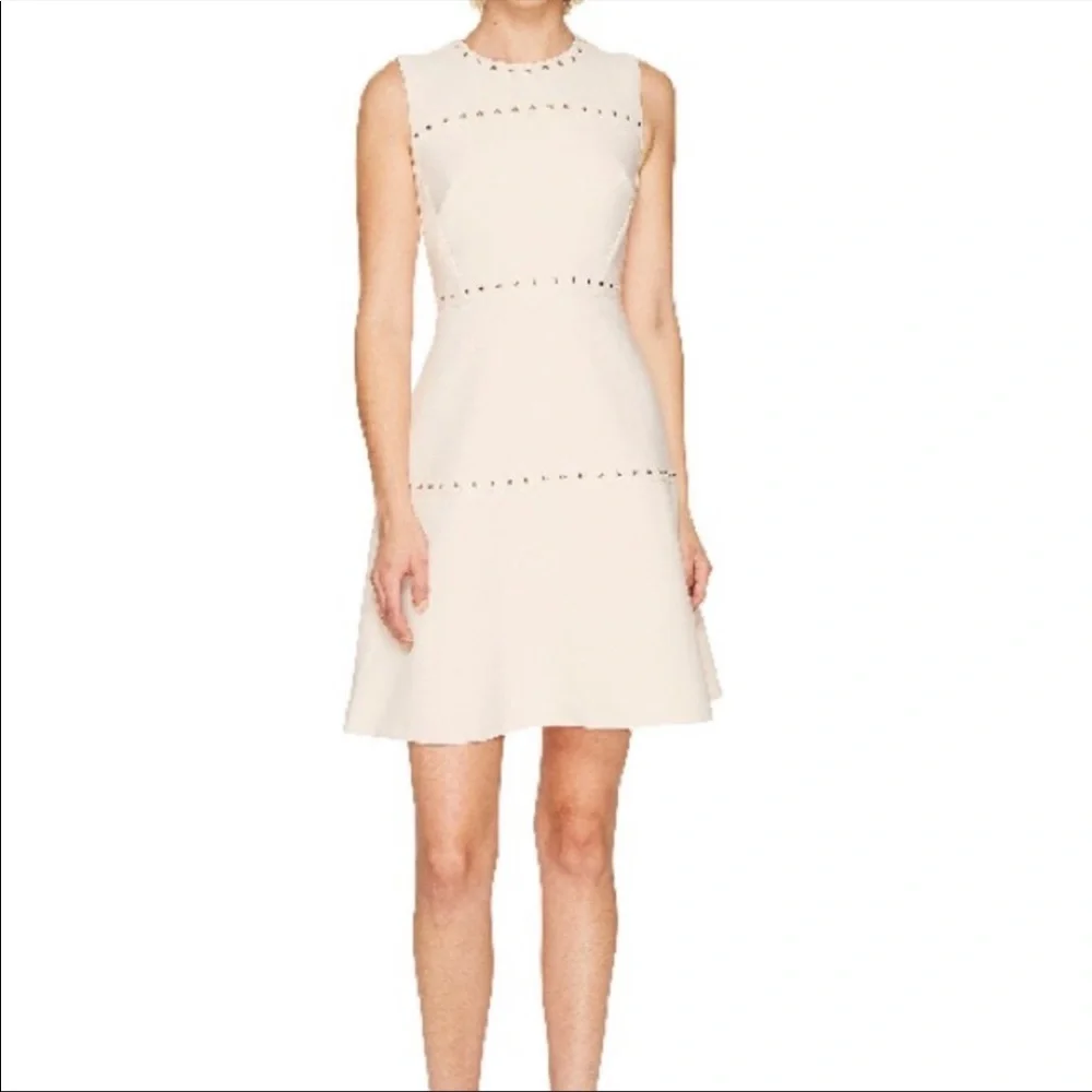 Kate Spade Studded A-Line Crepe Dress - sz 6